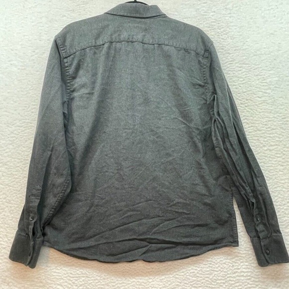 Untuckit Shirt Mens Large Gray Costanti Button Down Casual Preppy Long Sleeve - Picture 2 of 10